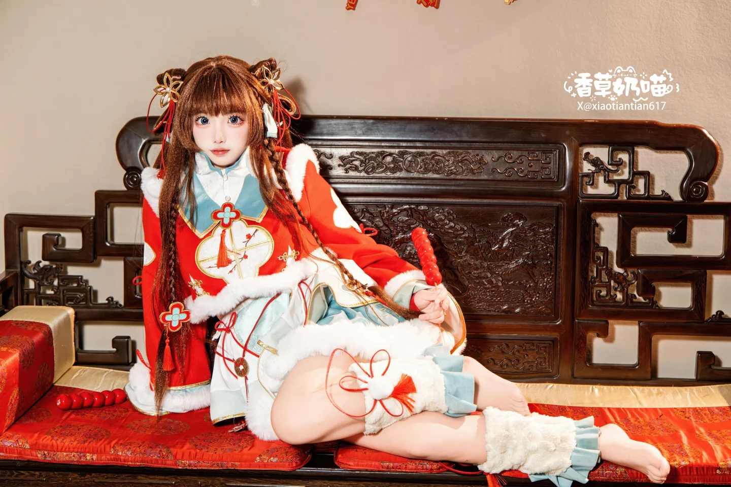 香草奶喵 - No.002 日进斗金 [108P,15V-1.30GB] tg@simisebaisi 【丝足阁】027.webp